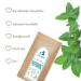 Organic Peppermint Tea Loose 100g - Premium Dried Mint Leaves | GMO Free & Additive Free | Noble Herb - Buy Online on SooperMarket.com