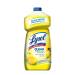 Lysol Multi-Surface Cleaner, Sanitizing and Disinfecting Pour, to Clean and Deodorize, Sparkling Lemon and Sunflower Essence, 40 Fl Oz Sparkling Lemon & Sunflower Essence 40 Fl Oz (Pack of 1)
