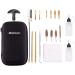Boosteady Universal Handgun Cleaning Set for .22 .357 .38 9mm & .45 Caliber - Includes Bronze Bore Brush & Brass JAG Adapter - Perfect for Hunting & Maintenance - Buy Online on SooperMarket.com