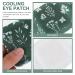 Healifty 5Pcs Chinese Medicine Wormwood Steam Eye Masks - Relieve Eye Fatigue and Puffy Eyes with Moist Heating Pads (Green) - Buy Online on SooperMarket.com