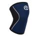Rehband Kniebandage strength sport knee support for cross fit & heavy training Knee Sleeve made of 5 mm neoprene in many colors & sizes unisex l navy - 1 piece
