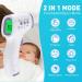 Digital No Touch Thermometer for Adults & Kids - Infrared Fever Alarm with Instant Accuracy - Purple - Buy Online on SooperMarket.com