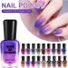 Colorful Nail Polish Quick Drying Long-Lasting Nail Varnish with Thermal Temperature Color Changing Diamond Glitter Reflective Nail Polish for DIY Nail Art at Home #20 - Buy Online on SooperMarket.com