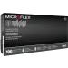 Microflex MidKnight MK-296 Black XL Nitrile Gloves - Pack of 100 | Ideal for Automotive & Law Enforcement | Full Texture | Disposable - Buy Online on SooperMarket.com