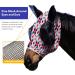 Harrison Howard Super Comfort Stretchable Fly Mask for Horses | UV Protection Soft & Breathable | XL Extra Full Size Tribal Abstract - Buy Online on SooperMarket.com