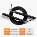 Adjustable Speed Jump Rope with Aluminum Handles - Ideal for Fitness Training and Boxing - Suitable for Kids and Adults - Black - Buy Online on SooperMarket.com