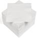 HEKU 100 single-colored napkins 3-layer 33x33cm i Uniform quality for events & gastronomy I practical 5-pack I highly absorbent and stylish white