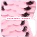 7 Pairs of Half Eyelashes Cat Eye 12 mm Short Cat's Eye Artificial Eyelashes Natural Look 1/2 Corner False Eyelashes Set 3/4 Corner Eyelashes Reusable Lightweight Makeup Eyelashes (1-33) 7P-HF-1-33 - Buy Online on SooperMarket.com