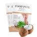 Foot mask 3 pair of feet peeling mask cornea remove foot mask foot mask socks Moisturizing ends for dry and cracked feet foot spa for men and women #10*3stk
