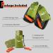 Frelaxy Emergency Blanket 2-Pack - Extra-Thick Large Space Blankets with Whistles & Storage Pouches - Army Green - Buy Online on SooperMarket.com