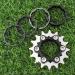 Black 16T Bibike Single Speed Conversion Kit with Cassette Spacers - Buy Online on SooperMarket.com