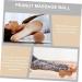Healeeved Double Ball Massage Roller - Mobility & Trigger Point Therapy for Yoga Neck and Foot Pain Relief - Buy Online on SooperMarket.com