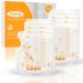 AOLO 130 Bag breast milk bag 250 ml BPA-free breast milk storage bag for breastfeeding breast milk storage bag for breast milk freezing spout-proof milk bag space-saving