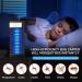 Bug Zapper Indoor and Outdoor - Cordless Mosquito Killer for Home, Garden, and Patio Use (Black) - Buy Online on SooperMarket.com