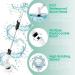 GOFOIT 360-degree Cordless Electric Spin Scrubber with Long Handle - Shower, Tub, and Tile Power Scrubber with 3 Multi-Purpose Brush Heads - Buy Online on SooperMarket.com