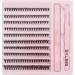 DYI Lash Extension Kit - 200pcs Individual Lashes, D Curl Volume Clusters, Lash Bond, Seal, Tweezers - Home Application Kit - Buy Online on SooperMarket.com