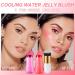 2PCS Cooling Water Jelly Lip Tint & Blush - 3-in-1 Cheek & Lip Makeup - Chill Poppy Pink Stain Gloss - Buy Online on SooperMarket.com