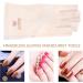 Exceart UV Nail Lamp Gloves - Cotton Finger Gloves for Women Manicure | UV Protection Hand Gloves in Flesh Color - Buy Online on SooperMarket.com