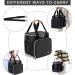 BABEYER Dog Grooming Bag - Pet Tool Kit Organizer Tote - Black - Buy Online on SooperMarket.com