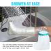 Waterproof Foot Shower Protector - Adult Foot Cast Cover for Shower & Bath - Reusable - Protects Broken Toe, Wound, Burns - Buy Online on SooperMarket.com