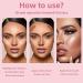 NewBang 6-Color Blush Highlighter Makeup Palette - Matte, Shimmer & Metallic Finish for Contouring, Blushing & Highlighting - Long Lasting & Waterproof Formula for a Natural Sparkle - Women's Face Blusher - Buy Online on SooperMarket.com