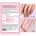 Rose Moisturizing Hand Peel Mask (5 Pack) Exfoliating and Hydrating Gloves for Baby Soft Hands - Repair Dry and Rough Skin - Men and Women - Buy Online on SooperMarket.com