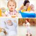 16-Piece Floral Wooden Baby Monthly Milestone Cards - Double-Sided Baby Months Signs for Newborn Photo Props - Fresh Flowers Design - Buy Online on SooperMarket.com