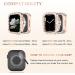 4 Pack Goton for Apple Watch Series 6 5 4 SE 40mm Bumper Bling Case Women Glitter Diamond Rhinestone Protector Cover for iWatch Accessories 40mm Clear Silver Black Rose Gold Clear+Silver+Black+Rose Gold(No Glass) 40mm - Buy Online on SooperMarket.com