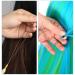 Gobesty 10pcs Hair Extension Loop Needle Threader & Beading Tool - Perfect for Hair & Feather Extensions | International Shipping Available - Buy Online on SooperMarket.com