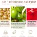 TBeautfave Green Nail Varnish Nude Nail Polish Quick Dry Long Lasting Nail Polish Non-Toxic Breathable Nail Polish No Need Cure Nail Gel Polish Nail Varnish at Home Manicure 28 Mustard Green - Buy Online on SooperMarket.com