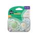 Tommee Tippee Night Time Glow in the Dark Pacifiers 18-36m - BPA-Free, Symmetrical Design, Includes Sterilizer Box - 2 Count - Buy Online on SooperMarket.com