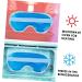 PLAFOPE 1 Set Neck Wrap Eye Mask Set Night Mask Anti-fatigue Eye Cooling Gel Eye Masks Gel Headache Headband Gel Pad Sleep Blindfold Cosmetology Kit Ice Eye Patch Cold Compress Eye Suede - Buy Online on SooperMarket.com