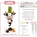 Needle Felting Starter Kit with Basic Felt Tools - DIY Crafts (Cows) - Buy Online on SooperMarket.com