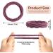 120 Pieces Seamless Hair Ties Hair Bobbles for Women Elastic Hair Ties No Damage Thick Hair Bands Women Girls Ponytail Holders for Thick Heavy and Curly Hair (10 Colors) - Buy Online on SooperMarket.com