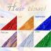 47 Inches Hair Tinsel Kit: 1200 Strands in 6 Colors - Sparkling Shiny Extensions for Colorful Glitter Hair - Includes Tools - Buy Online on SooperMarket.com