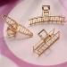 6 Pack Large Metal Hair Claw Clips - Non-slip Gold & Silver Fashion Accessories for Women - Buy Online on SooperMarket.com