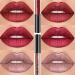 3Pcs Matte Lip Gloss Set Matte Liquid Lipstick Set Lip Stain Long-Lasting Waterproof Lipgloss Makeup Gift Lipsticks Set Vibrant Lips Set (#04) - Buy Online on SooperMarket.com