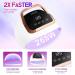 Buy Wisdompark 268W UV LED Nail Lamp - LCD Touch Screen 4 Timer Settings Perfect for Gel Nails - International Shipping - Buy Online on SooperMarket.com