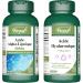 VORST Alpha Lipoic Acid 600mg 90 Vegan Capsules & Hyaluronic Acid with Vitamin C 60 Capsules (Combo Bundle 2 Bottles) - Buy Online on SooperMarket.com