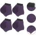 EXCEART 5 Pairs Moisturizing Socks Heel Protector Socks Cracked Heel Repair Anti-crack Socks Spa Socks Heel Socks Silicone Socks Spa Gel Socks Foot Purple Cotton Summer - Buy Online on SooperMarket.com