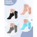 Yogingo 4 Pairs Yoga Socks for Men & Women - ABS Grip Slide-Resistant Warm & Cuddly Anti-Slip Pilates Socks - 4x Black - Buy Online on SooperMarket.com