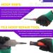 Swpeet 8pcs Professional Farrier Tool Kit - Hoof Trimmer Scissors Cutter Rasp Pliers & Roll Pack for Horses | International Shipping Available - Buy Online on SooperMarket.com