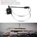 GOTOTOP Stainless Steel Horseshoe Lifebuoy Holder - Marine Yacht Boat Bracket for Swimming Ring & Ship Buoy - 4.5 x 6.3in - Buy Online on SooperMarket.com