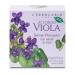 LErbolario Perfumed Soap Accordo Viola | Floral Powdery Scent | 3.5 oz Moisturizing Bar Soap with Violet Extracts | Cruelty-Free International Shipping - Buy Online on SooperMarket.com