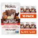 Noka Superfood Nut Butter Pouches, Cocoa Hazelnut, Healthy Snacks with Almonds and Macadamia, Plant Protein, Prebiotic Fiber and MCT Oil, Keto, Non GMO, Vegan, No Sugar Added Snacks, 1.15 oz, 10 Count 10 Pouches