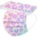 50 Pack Colorful Leopard Cheetah Disposable Face Masks for Women - Breathable 3 Ply Filter Face Protective Dustproof Anti-droplets Bandanas for Adults Men - Mixed Designs - Buy Online on SooperMarket.com