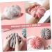 4pcs Pumpkin Bath Balls | Exfoliating Shower Sponges & Loofah Scrubber for Body Care - International Shipping Available - Buy Online on SooperMarket.com