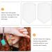 COHEALI 4 Pcs Pendant Mold Keychain for Crafts Hanging Tag Pet Tag Pendant Charms Silicone Mold Fudge Epoxy Whitex2pcs 5.1X7.8CMx2pcs - Buy Online on SooperMarket.com