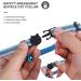 KOLACEN Reflective AirTag Cat Collar GPS Cat Collar with Adjustable AirTag Holder Bell Breakaway Buckle Compatible with Apple AirTag Anti-Lost Cat Tracker Collar for Cats Kittens Small Dogs (Blue) - Buy Online on SooperMarket.com