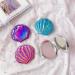 X Hot Popcorn Double-Sided Compact Makeup Mirror - 4 Color Shell, 2x Magnification - Girls' Beauty Essential - Buy Online on SooperMarket.com
